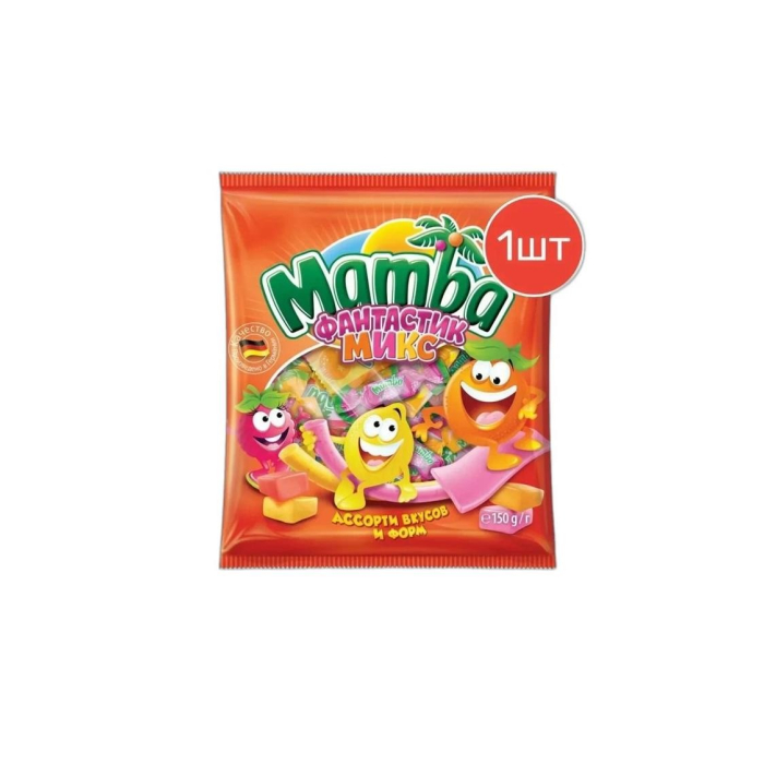 MAMBA ЖЕВ ИРИСКА МИКС 150ГР