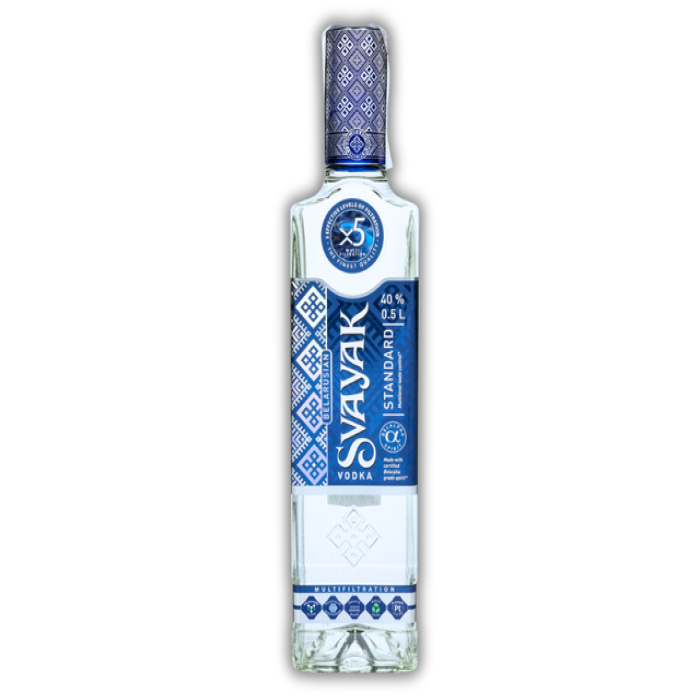 Vodka "Svyak" 500 ml Bielorrusia