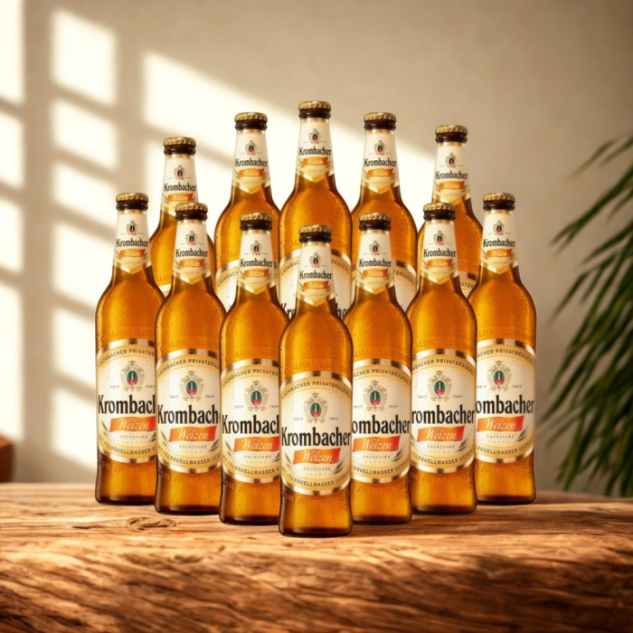 Пиво Krombacher Weizen 5.3% 500 мл