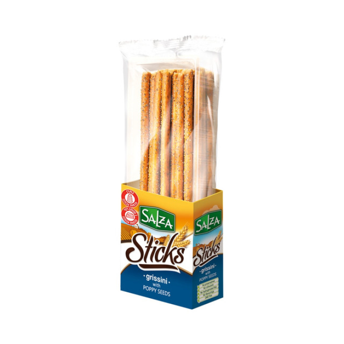 Sticks - grissini with poppy 250 grams