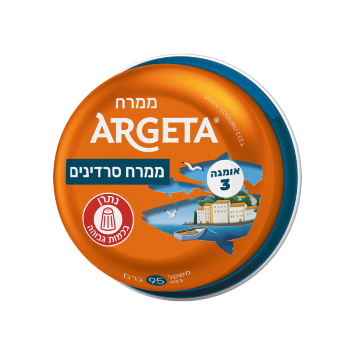 Пата сардины ''Аргета'' 95г