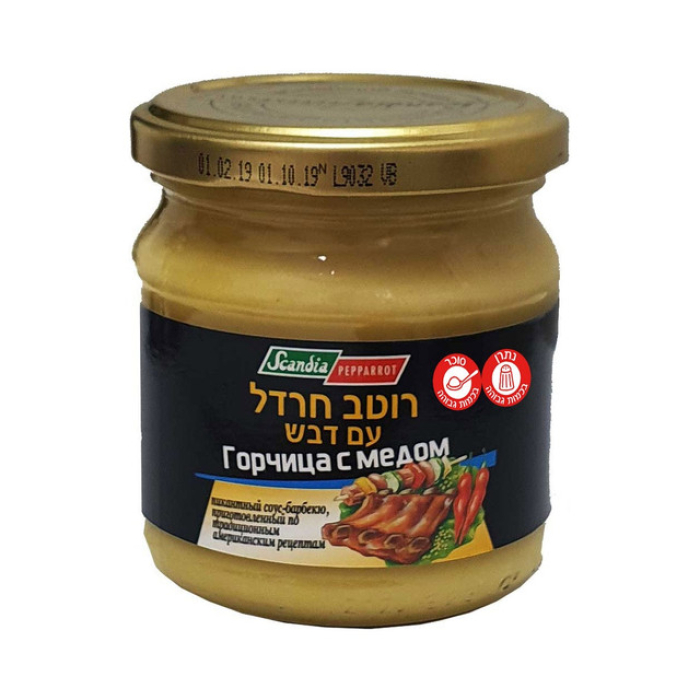 Scandia mustard sauce with honey 215 grams