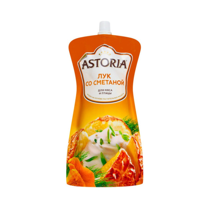 Mayonnaise sauce "Onion with cream" 233g  ASTORIA