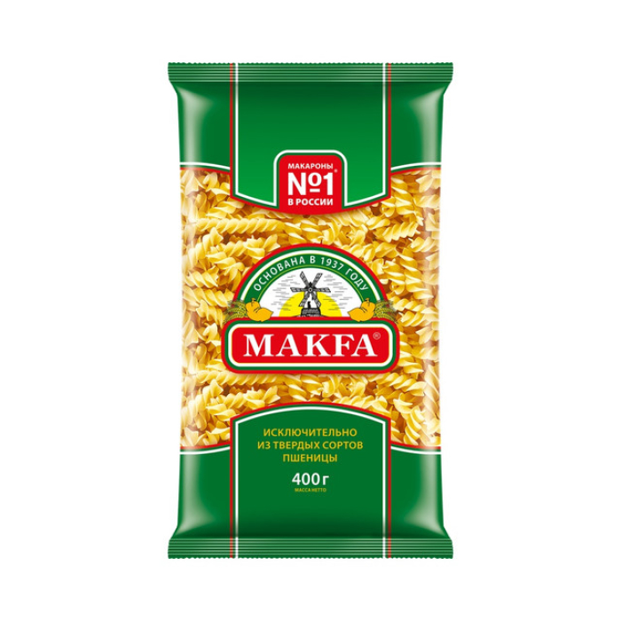 פסטה מאקפה ספירלות 400 גרם