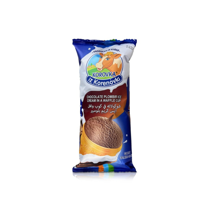 Mega ice cream in chocolate flavor, 100 g