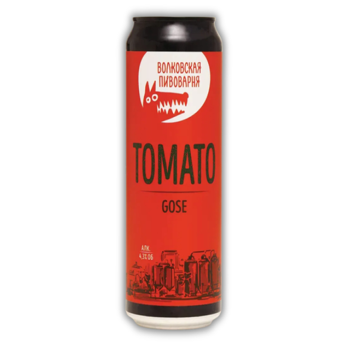 בירת קראפט TOMATO Gose 500 מל 4.3%