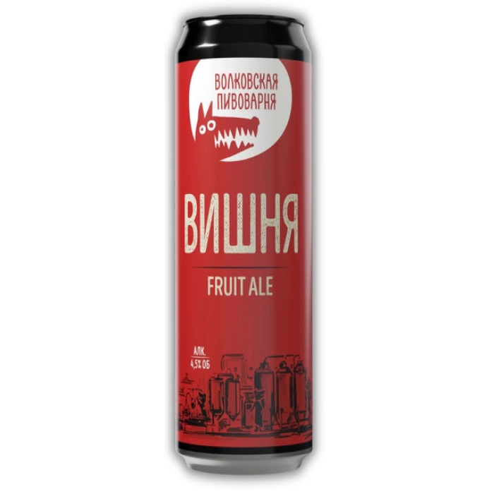 בירה וולקובסקאיה מבשלה וישניה Fruit Ale 450 מ״ל