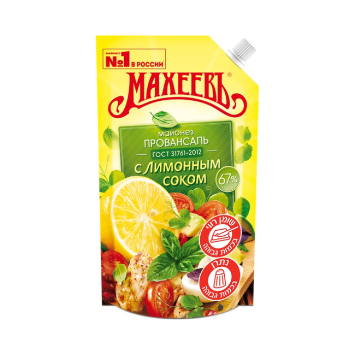 Mayonnaise requires lemon 380 g