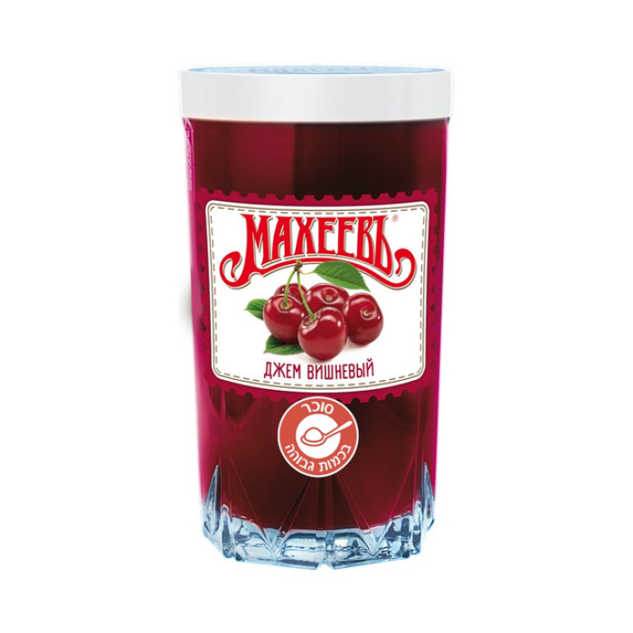 Cherry jam in glass 400 grams