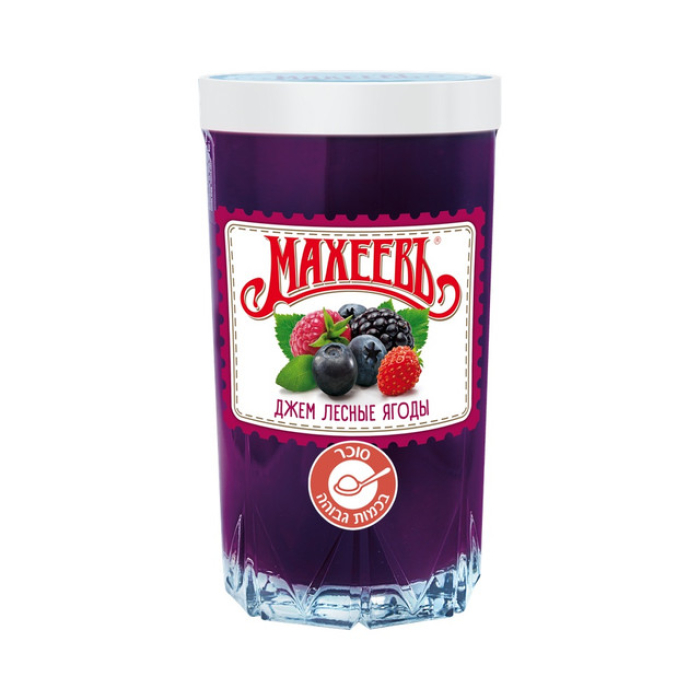 Berry jam in glass 400 grams