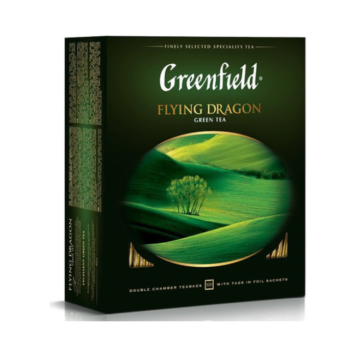 Green Dragon Greenfield tea 100 pcs