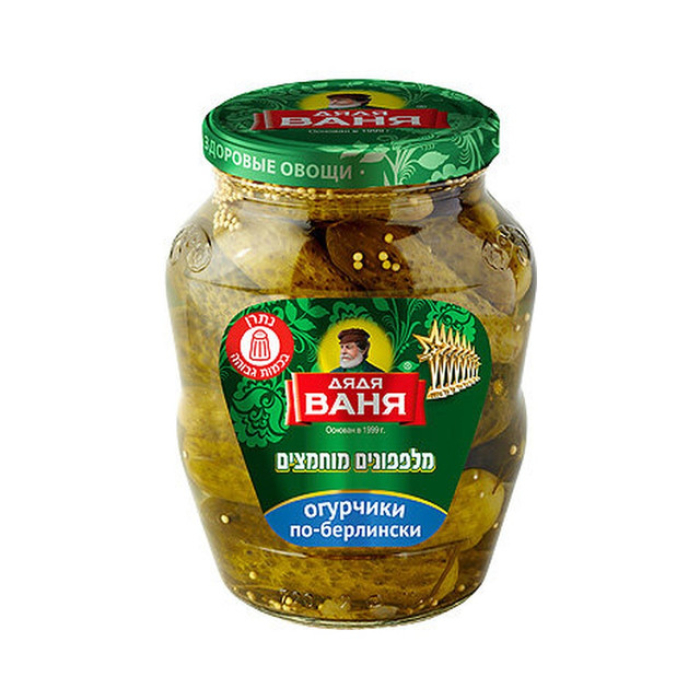 Pickled cucumbers David and Nia 680 grams