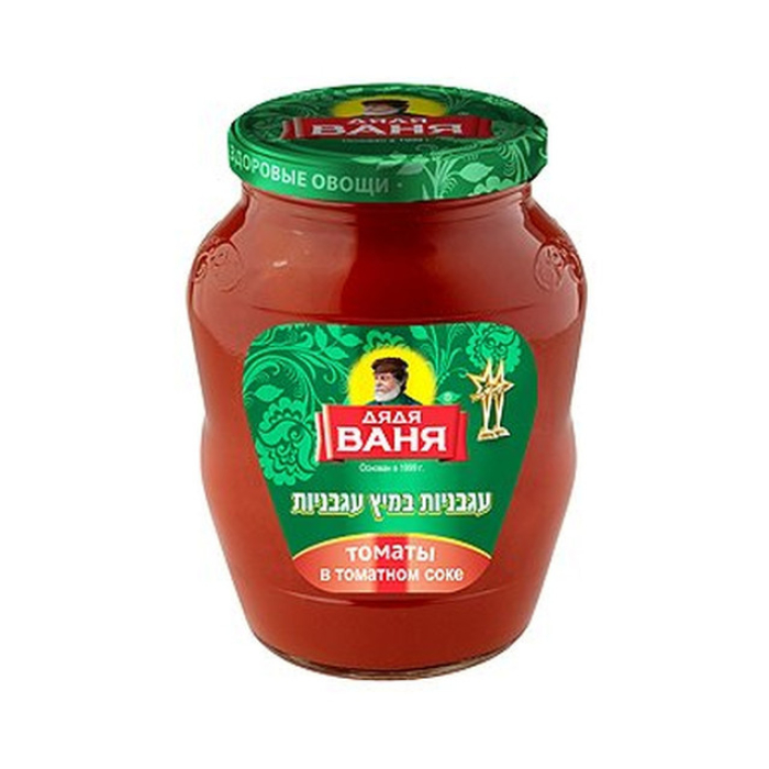 Tomatoes in tomato juice David and Nia 680 grams