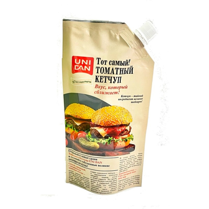 Кетчуп Unidan томатный 230 г