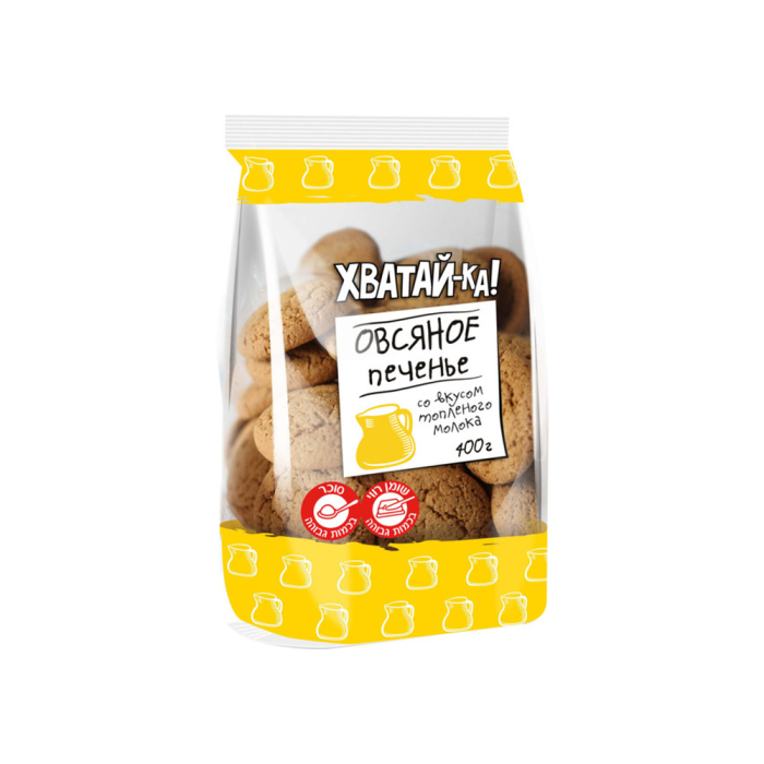 עוגיות שיבולת שועל  400 גרם