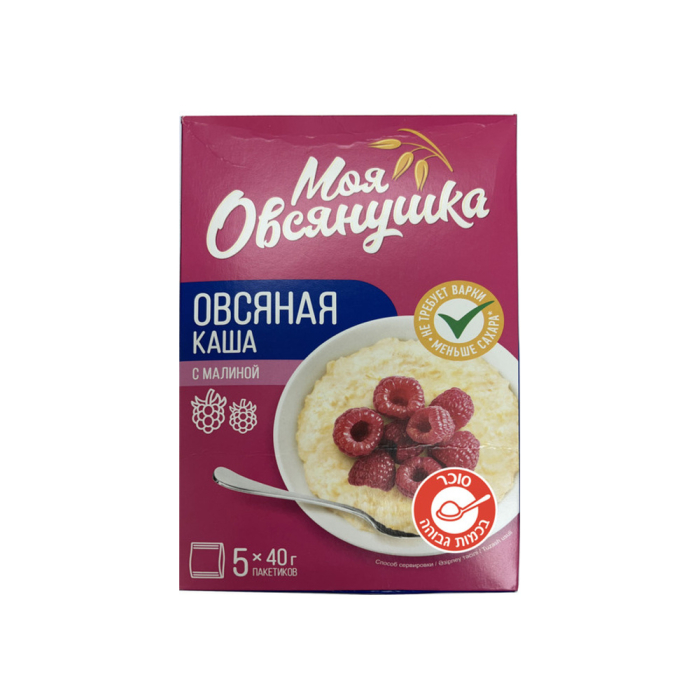 Sh.Shual porridge with raspberry MO 0.04*5 g', 1/6 - 542