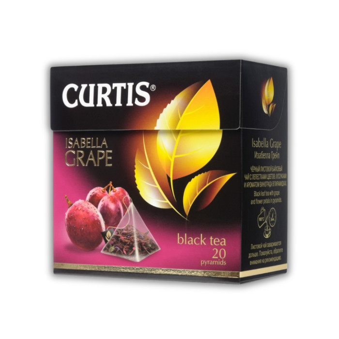 Curtis Isabella Grape black tea 20 pyramids 36 grams