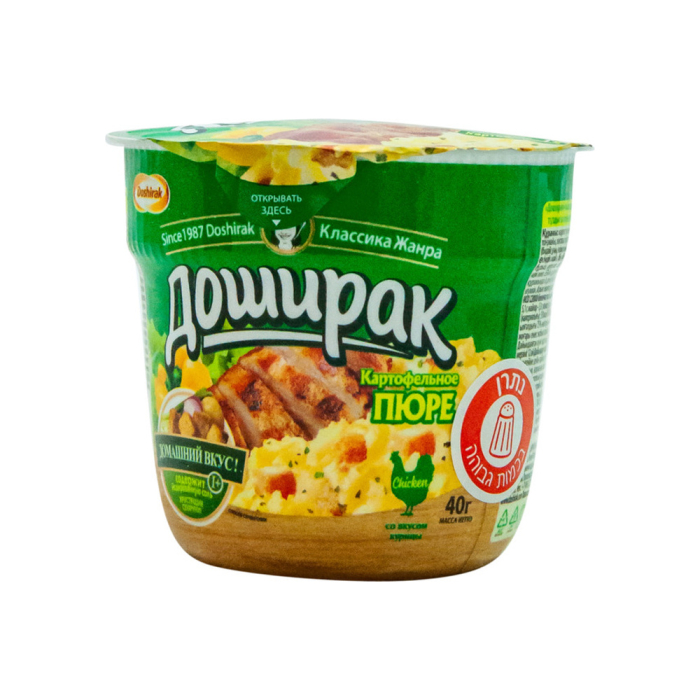 Картофельное пюре для быстрого приготовления со вкусом курицы 40 г