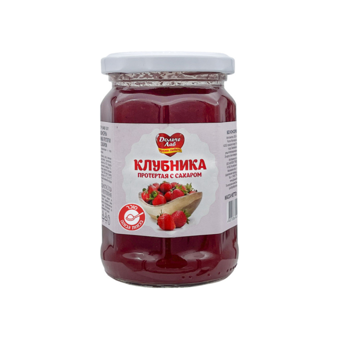 Клубничное варенье с сахаром