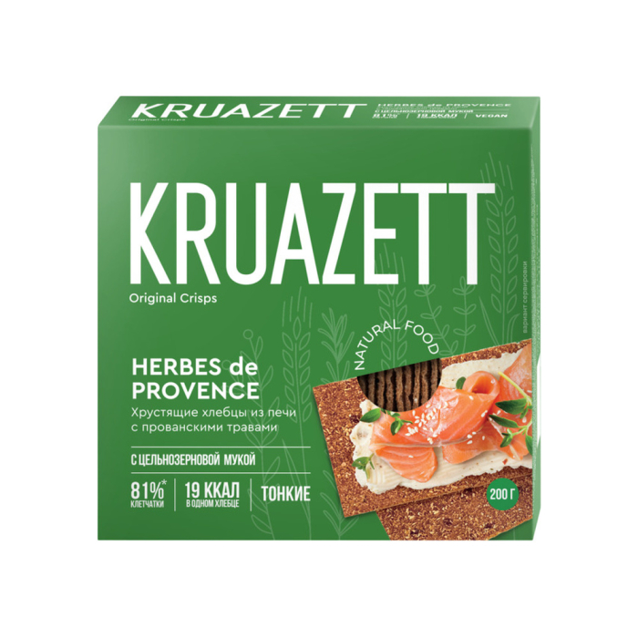 Crispy bread made from flour 200 grams