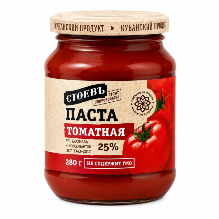 Паста томатная Стоевъ 25% 280 г