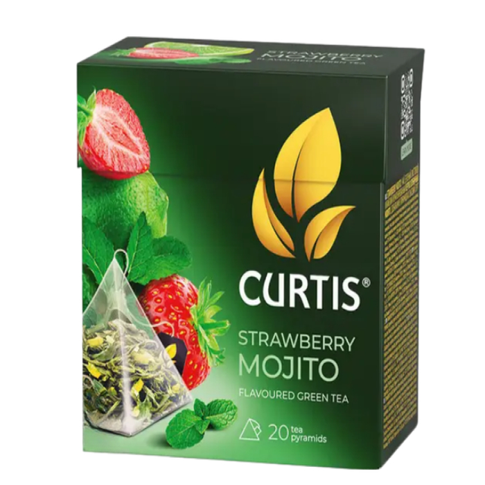 Curtis green tea with strawberry mojito flavor
