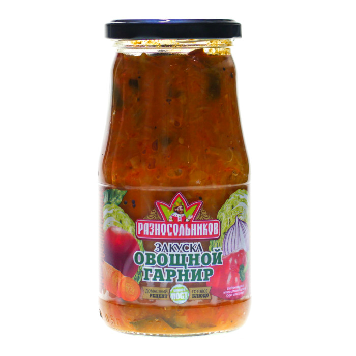 Vegetable addition Raznosolnikov 510 grams