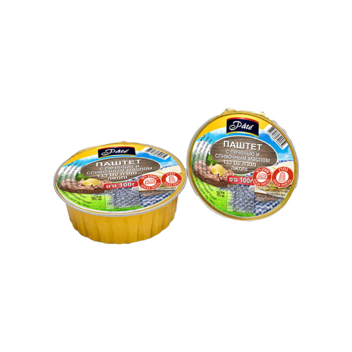 Pâté with chicken liver and butter 100 grams