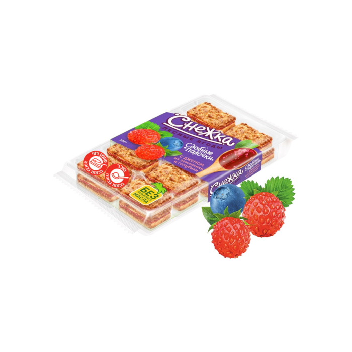 Snizka strawberry and blueberry cookies 308 g