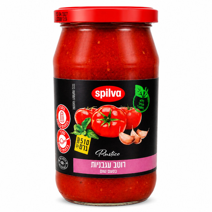 Томатный соус с чесноком 510г SPILVA