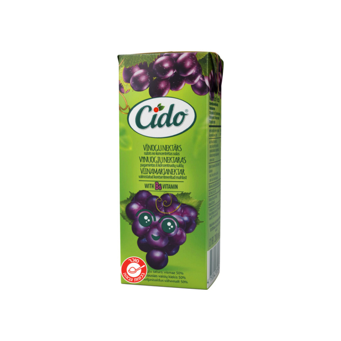 CIDO נקטר ענבים   0.2ל 1/18