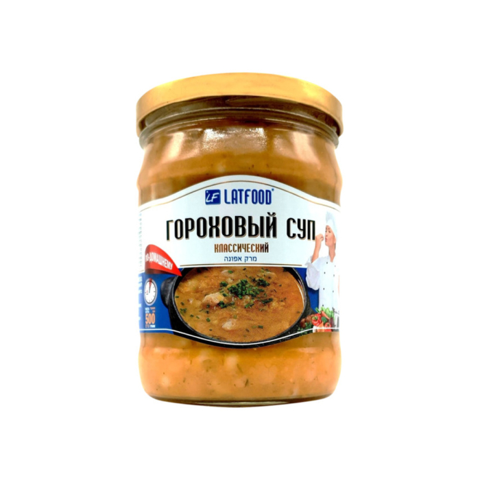 מרק אפונה 500 מ"ל  LATFOOD