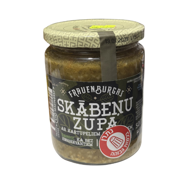 Sorrel soup with potatoes Frauenburgas 500 grams