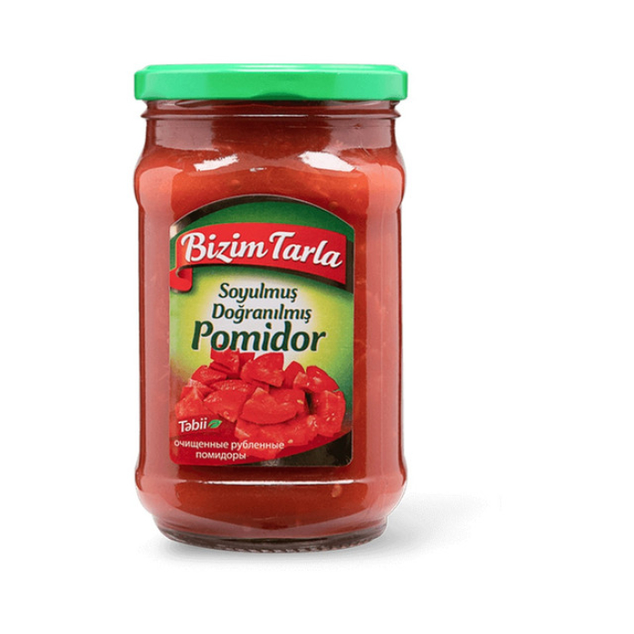 Peeled red tomatoes in tomato juice 680g 1/12