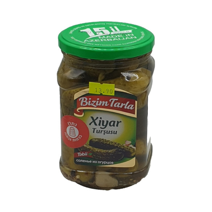 1/12 BT cucumbers in vinegar 670 g