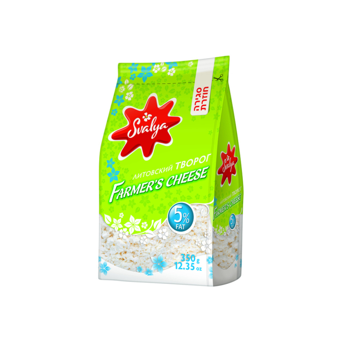 Cottage cheese 5% 350 grams (8) SVALYA