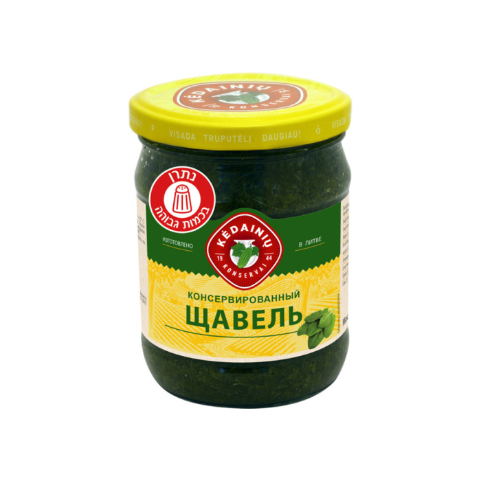 Щавель в соленой воде 480г
