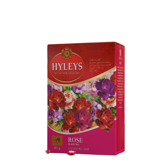 Чай чёрный Hyleys с розой 100 г