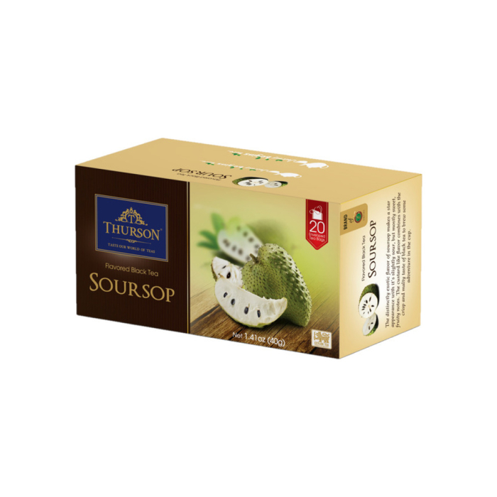 תה שחור בטעם אנונה 40גר  THURSON