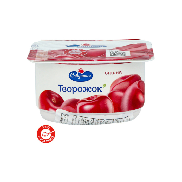 Cottage cheese dessert with cherry 120g 3.5%