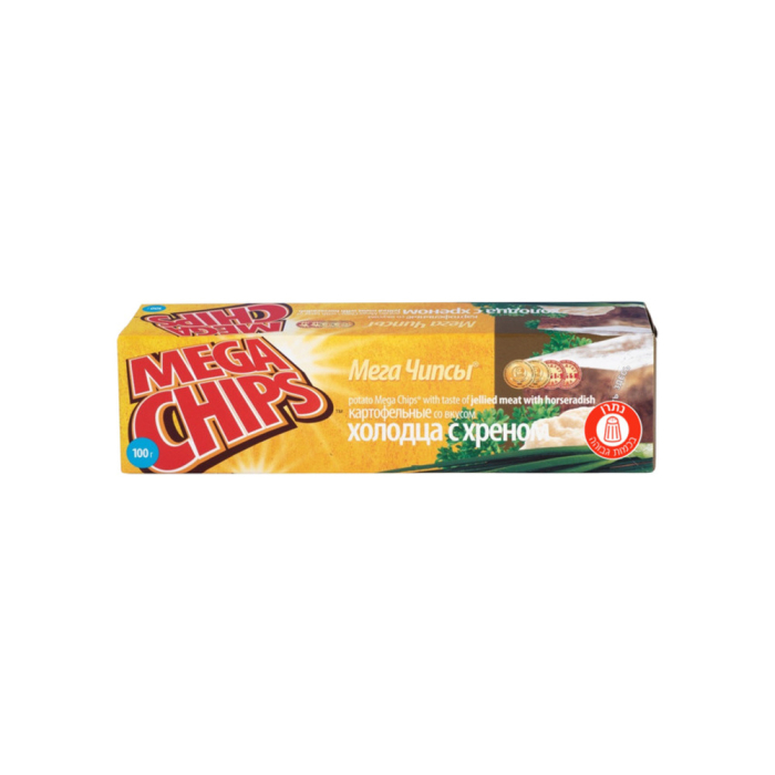 Leg flavored chips snack 100 g