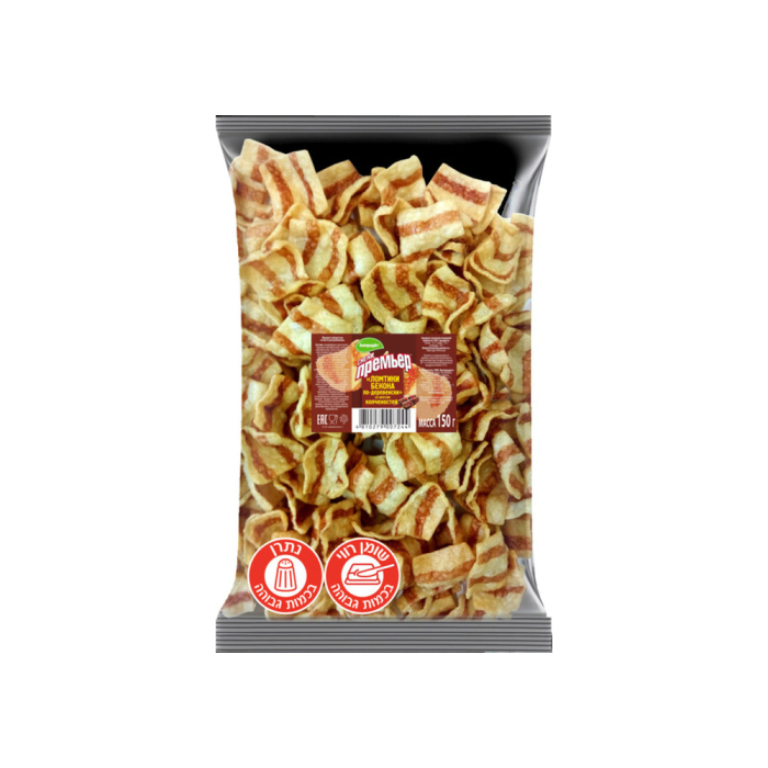חטיף בטעם בייקון 150 גרם