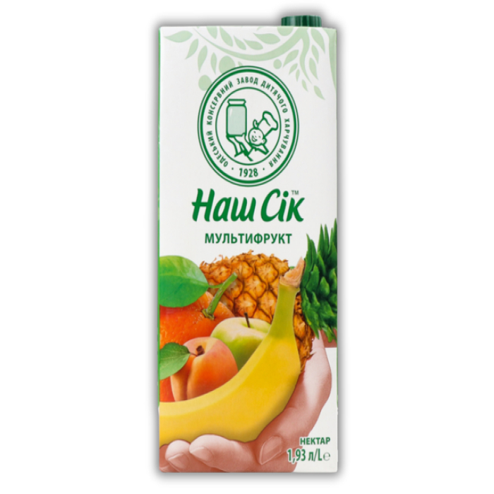 Multifruit juice 1.93 l