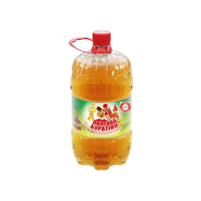 Carbonated drink with fruit flavor 1.5 liters BURATINO