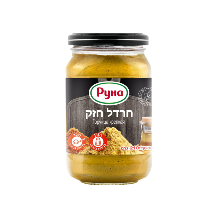 Strong mustard 210 g