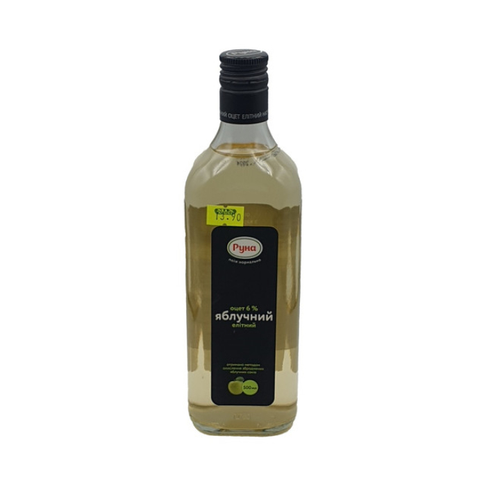Natural apple cider vinegar 6% Rona 500 ml