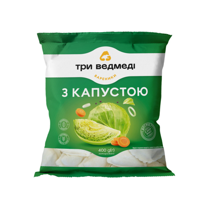 Dumplings with cabbage apple filling 400 g 1/10