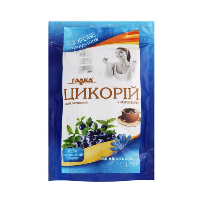 Lamb's lettuce with blueberries for making a drink 100 grams