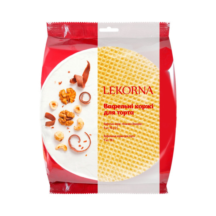 Korna Classic - round waffle leaves 90 grams