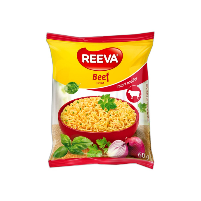 Riva - instant noodles beef flavor in a 60 gram bag